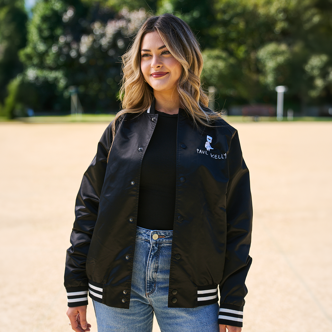 Paul Kelly Satin Jacket Editorial