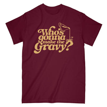 Gravy Burgundy T-Shirt Unisex Front