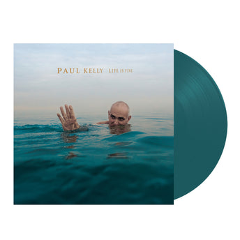 Paul Kelly Life is Fine Limited Edition Sea Blue LP)